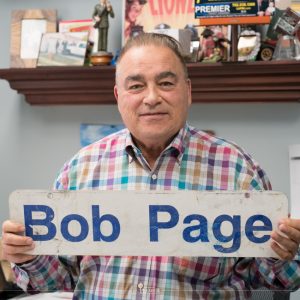 Bob Page stock photo